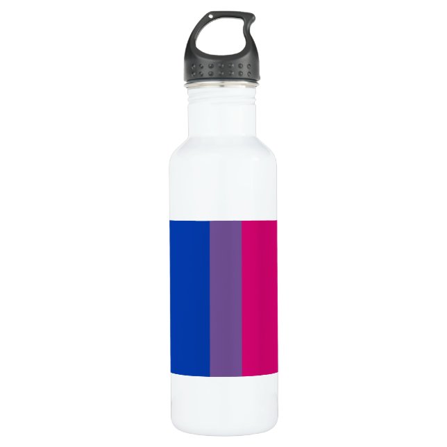 Proud Bisexual 710 Ml Water Bottle (Front)