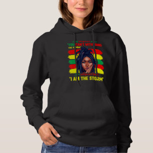 Proud Black African American Ladies Black History Hoodie