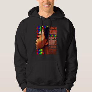 Proud Black African American Ladies Black History Hoodie