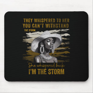 Proud Black African American Ladies Black History Mouse Pad