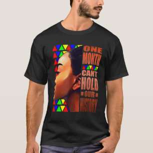 Proud Black African American Ladies Black History T-Shirt