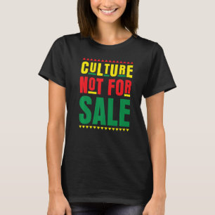 Proud Black African American Melanin Pride Black H T-Shirt