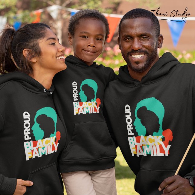 Proud Black Family Black History Month  Hoodie (Creator Uploaded)