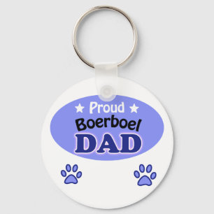 Proud Boerboel Dad Key Ring