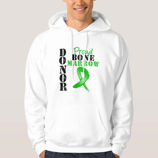 Proud Bone Marrow Donor Hoodie (Front)