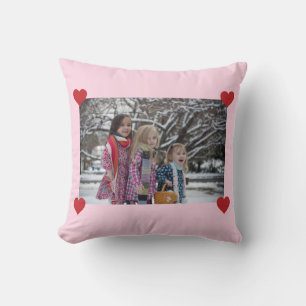 Proud Bonus Mum Stepmom Photo Mother's Day Bday Cushion