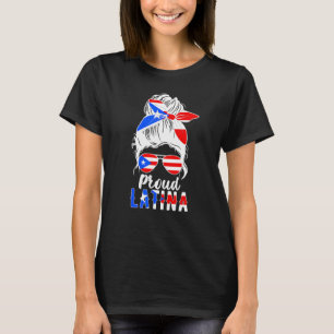 Proud Boricua Latina Puerto Rican Girl Puerto Rico T-Shirt