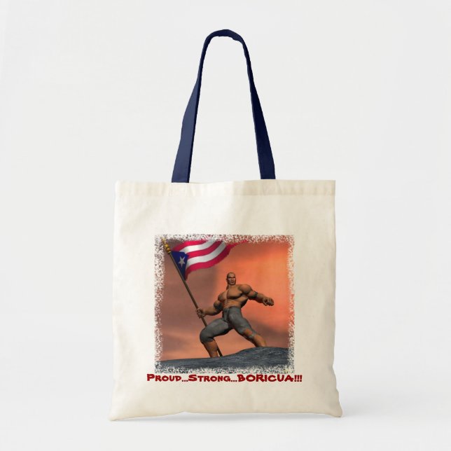 Proud Boricua!!! Tote Bag (Front)