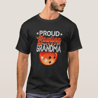 Proud Bowling Grandma Mother's Day Sport Lover Mam T-Shirt