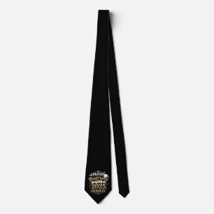 Proud Boyfriend Of A 2025 Graduate Graduation Tie