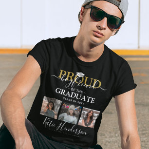 Proud Boyfriend of the Graduate Photo Collage T-Shirt