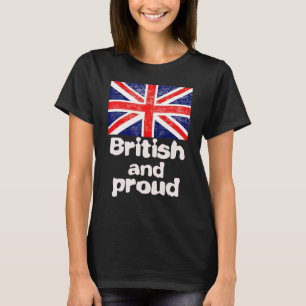 Proud British Patriotic Man Women and Child 2 T-Shirt