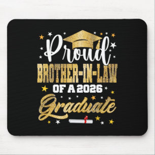 Proud Brother-in-law Of 2026 Graduate Awesome Fami Mouse Pad