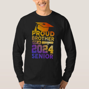 Proud Brother Of A 2024 Senior Class Of 2024 Gradu T-Shirt