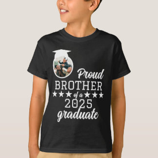 Proud Brother of a 2025 Graduate Family Graduation T-Shirt
