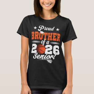 Proud Brother Of A 2026 Senior Sketll Graduation _ T-Shirt