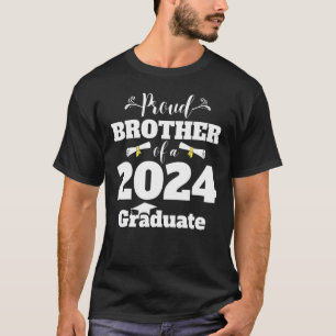Proud Brother Of A Class Of 2024 Graduate For Seni T-Shirt