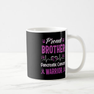 proud Brother Pancreatic cancer warrior awareness Coffee Mug