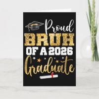 Proud Bruh Of A Cl Of 2026 Graduate Senior Graduat