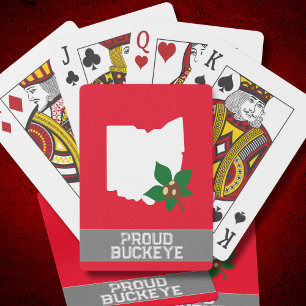 Proud Buckeye Ohio Playing Cards