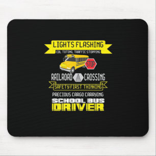Proud Bus Driver Mouse Pad