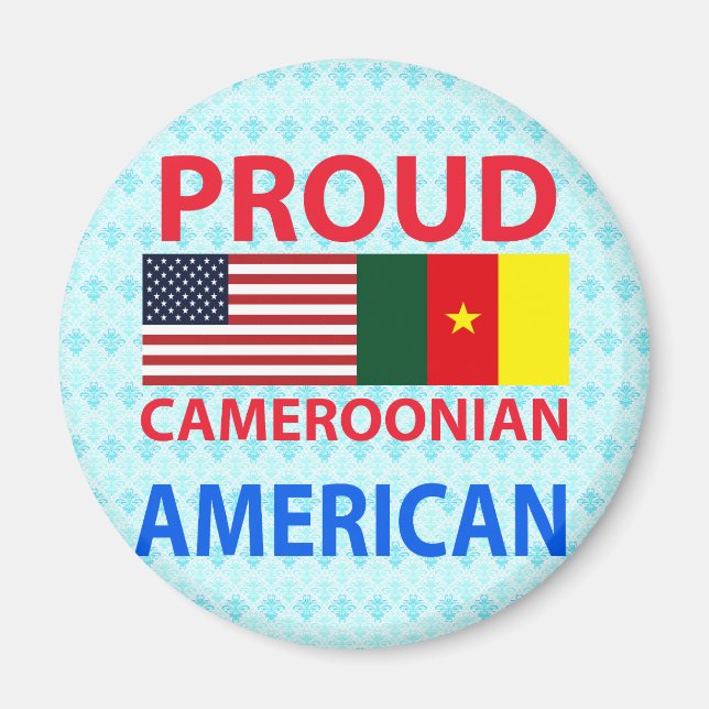 Proud Cameroonian American Magnet (Front)