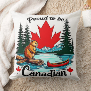 Proud Canadian Nature Cushion