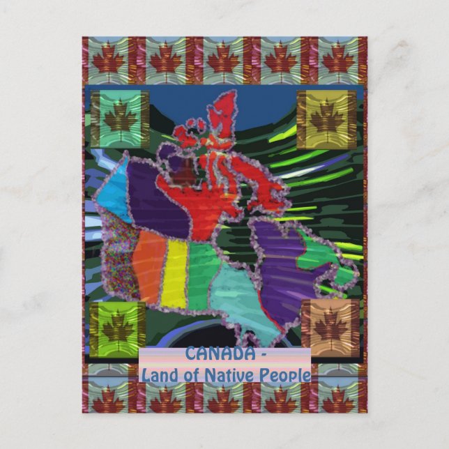 Proud Canadian Postcard (Front)