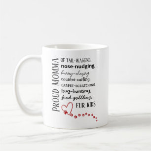 Proud Cat & Dog Momma Coffee Mug