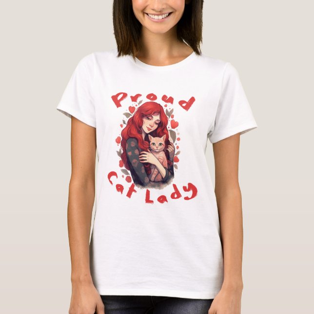 Proud Cat Lady T-Shirt  (Front)