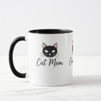 Proud Cat Mom Coffee Mug Cute Pet Mom Gift