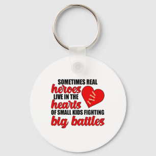 Proud Chd Warrior Congenital Heart Disease Awarene Key Ring