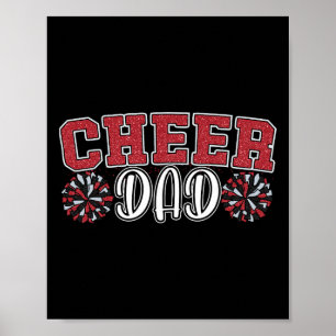 Proud Cheer Dad My Favourite Cheerleader Calls Me Poster