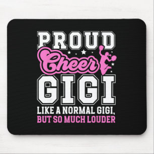 Proud Cheer Gigi Definition Gigi Of A Cheerleader Mouse Pad
