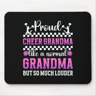 Proud Cheer Grandma Of A Cheerleader Grandmother _ Mouse Pad