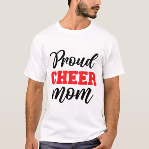 Proud Cheer Mom Mother's Day T-Shirt