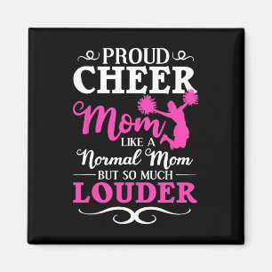 Proud Cheer Mum Cheerleading Expert Training Cheer Magnet