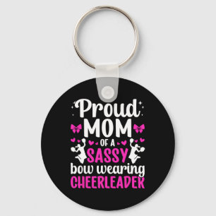 Proud Cheer Mum Of A Cheerleader Mum Cheer Mother Key Ring