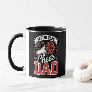 Proud Cheer Senior dad 2026 Mug