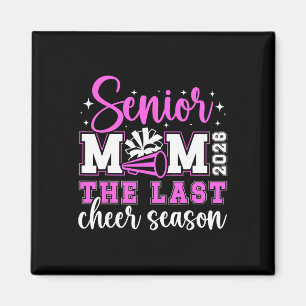 Proud Cheer Senior Mom Of A Senior Cheerleader Mom Magnet