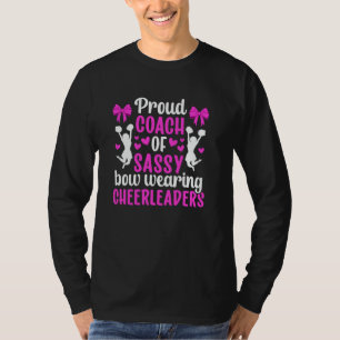 Proud Cheerleader Coach Cheer Coach Cheerleading C T-Shirt
