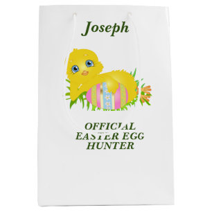 Proud Chick Easter Egg Hunt Medium Gift Bag