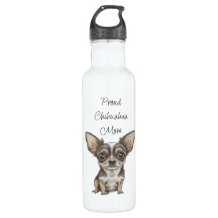 Proud Chihuahua Mom 710 Ml Water Bottle