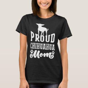 Proud Chihuahua Mum For Dog Retro T-Shirt