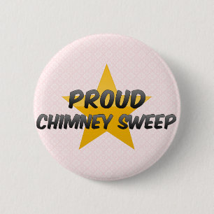 Proud Chimney Sweep 6 Cm Round Badge