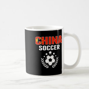 Proud China Soccer Fans Jersey Pride Chinese Footb Coffee Mug