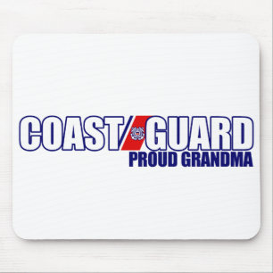 Proud Coast Guard Grandma Mouse Pad