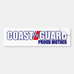 Proud Coast Guard Mother Bumper Sticker