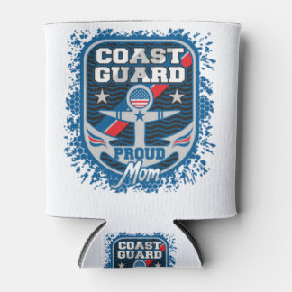 Proud Coast Guard Mum Can Cooler