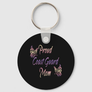 Proud Coast Guard Mum Key Ring